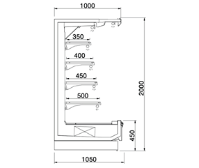 立式冷藏展示柜 概要